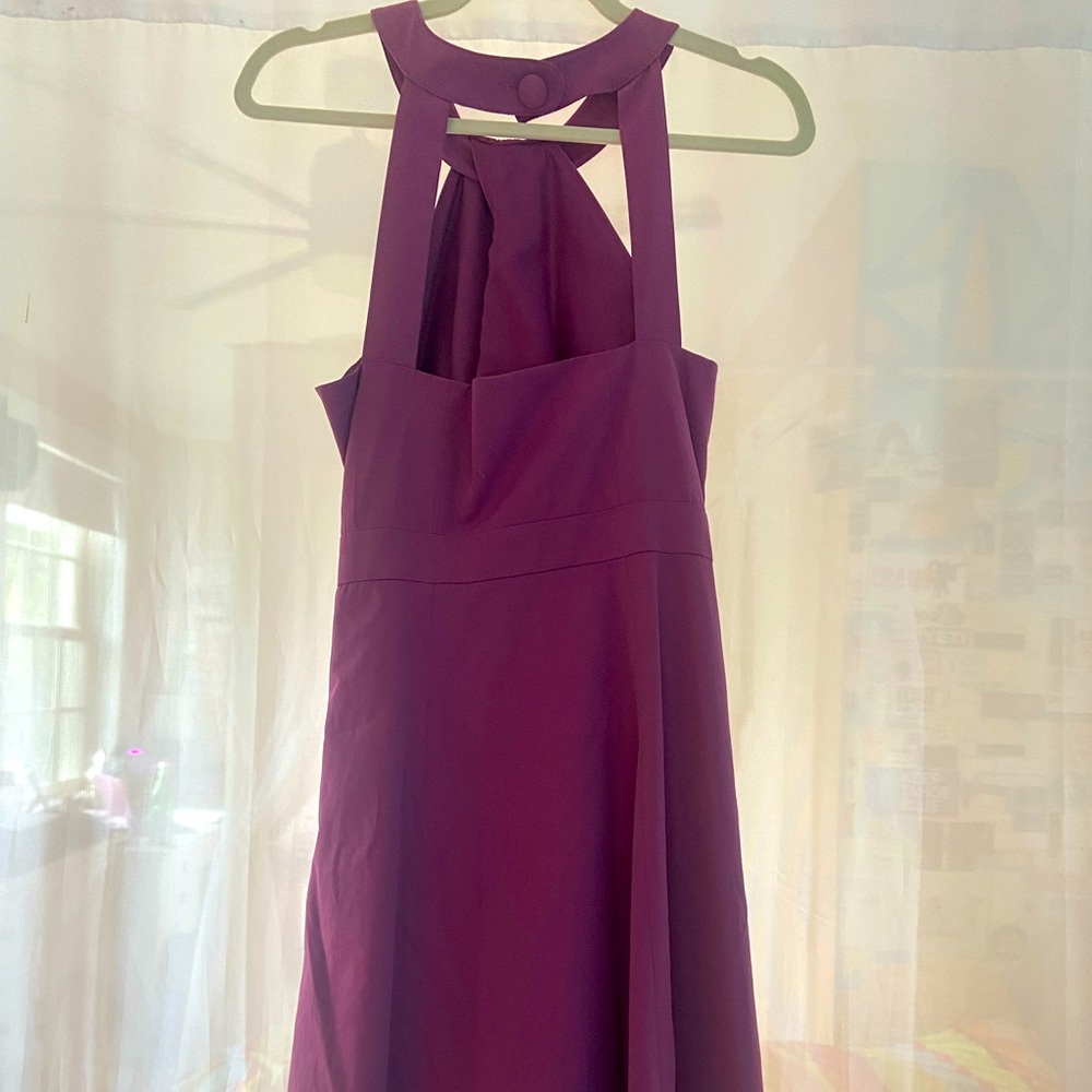Merona Collection Purple Midi Dress - Size 10